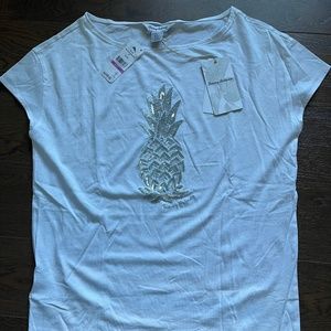 Tommy Bahama embellished pineapple T-shirt